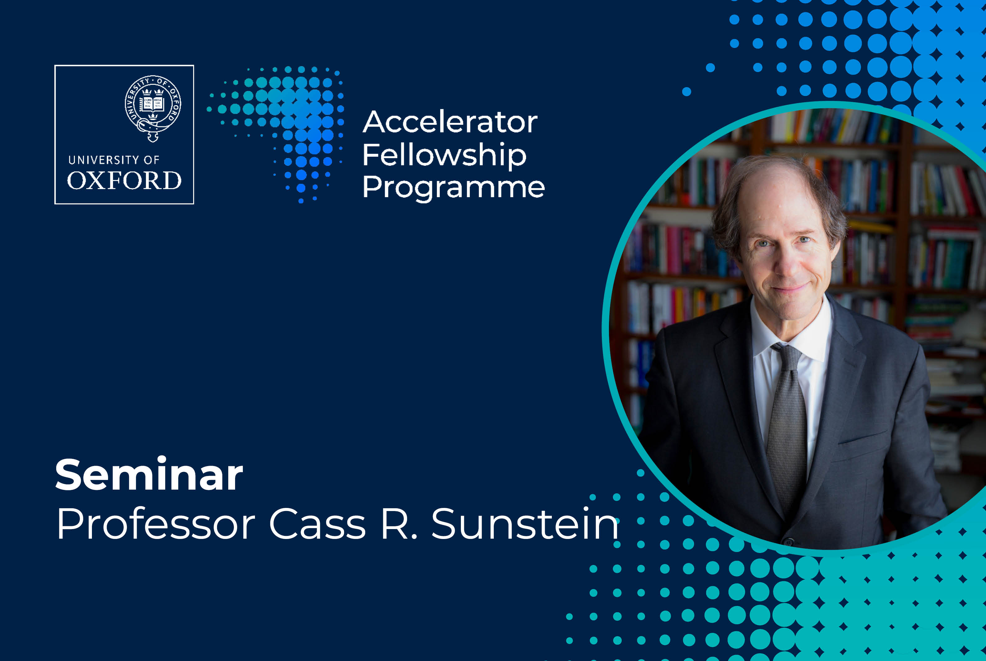Professor Cass Sunstein Seminar Event